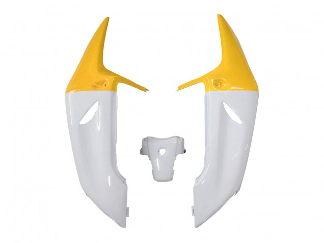 Billigste Honda CBR900RR 919 Motorrad Verkleidung 1998-1999 - Weiss Gelb Glanzendes Schwarz