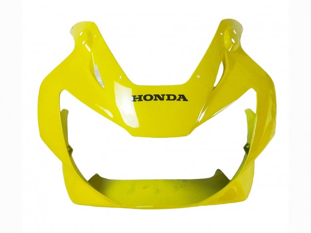 Billigste Honda CBR900RR 929 Motorrad Verkleidung 2000-2001 - Gelb Glanzendes Schwarz