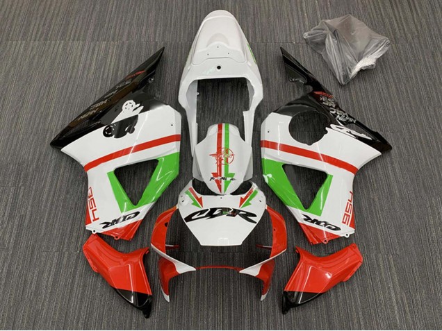 Billigste Honda CBR900RR 954 Motorrad Verkleidung 2002-2003 - Weiss Rot Grun Glanzendes Schwarz