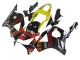 Billigste Honda CBR900RR 954 Motorrad Verkleidung 2002-2003 - Gelb Rot Glanzendes Schwarz Repsol Rossi