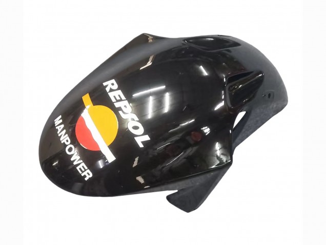 Billigste Honda CBR900RR 954 Motorrad Verkleidung Kit 2002-2003 - Orange Weiss Rot Glanzendes Schwarz Repsol