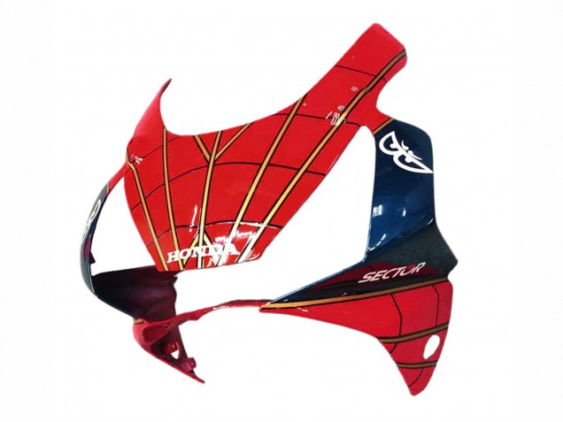 Billigste Honda CBR900RR 954 Motorrad Verkleidung 2002-2003 - Rot Dunkel Blau Dunlop