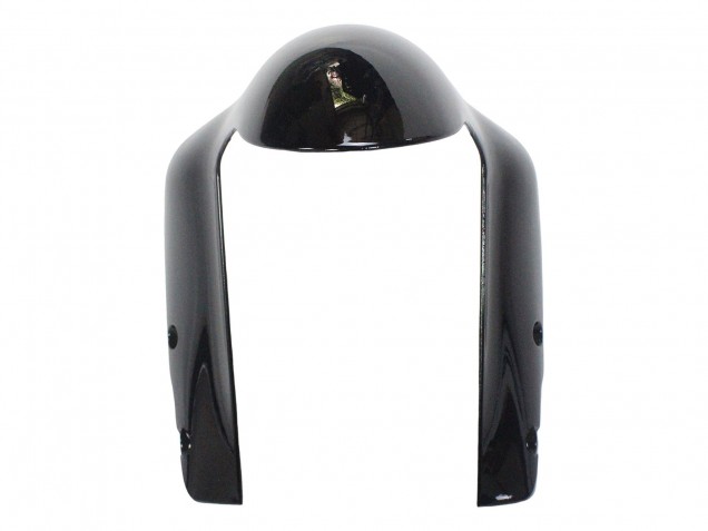 Billigste Ducati 848/1098/1198 Motorrad Verkleidung 2007-2014 - Weiss Glanzendes Schwarz Corse