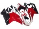 Billigste Ducati 1098 Motorrad Verkleidung 2007-2014 - Weiss Rot Glanzendes Schwarz