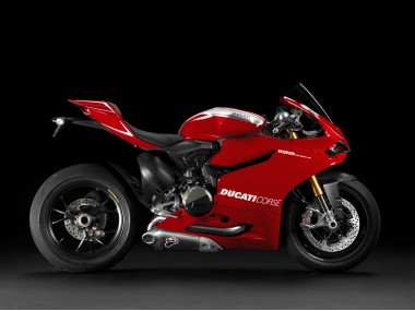 Billigste Ducati 1199 Motorrad Verkleidung 2011-2014 - Rot
