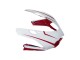 Billigste Ducati 1199 Motorrad Verkleidung 2011-2014 - Weiss Rot Glanzendes Schwarz