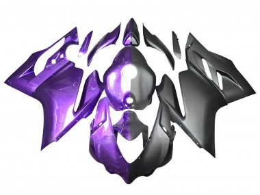 Billigste Ducati 959/1299 Motorrad Verkleidung 2015-2020 - Lila Matt Schwarz