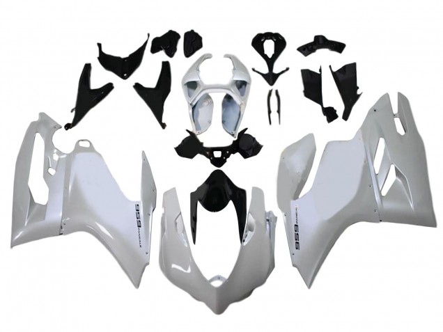 Billigste Ducati 959 Motorrad Verkleidung 2015-2020 - Weiss