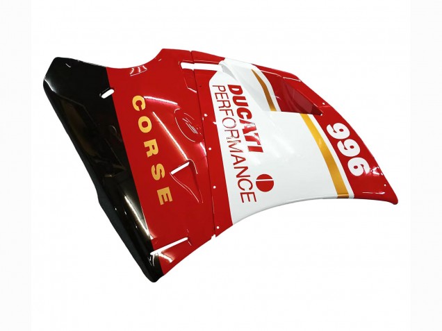 Billigste Ducati 996 Motorrad Verkleidung 1993-2005 - Weiss Rot Gold Glanzendes Schwarz Corse Performance