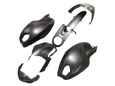 Billigste Ducati Monster 696 796 1100 1100S Motorrad Verkleidung 2008-2012 - Matt Schwarz