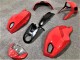 Billigste Ducati Monster 696 796 1100 1100S Motorrad Verkleidung 2008-2012 - Rot
