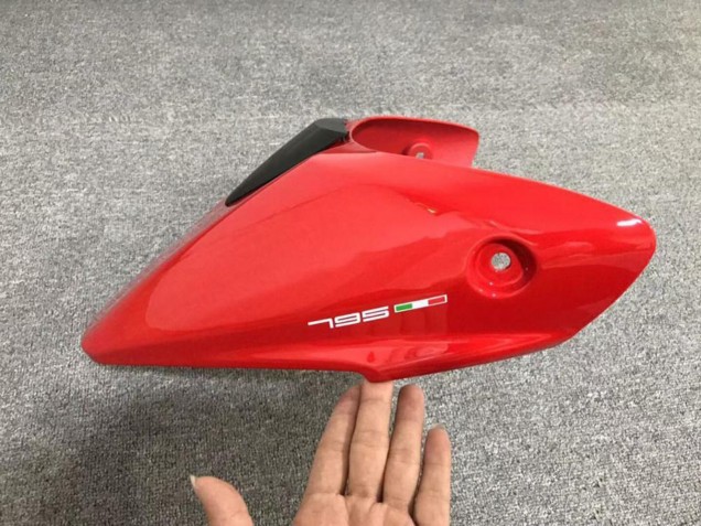 Billigste Ducati Monster 696 796 1100 1100S Motorrad Verkleidung 2008-2012 - Rot