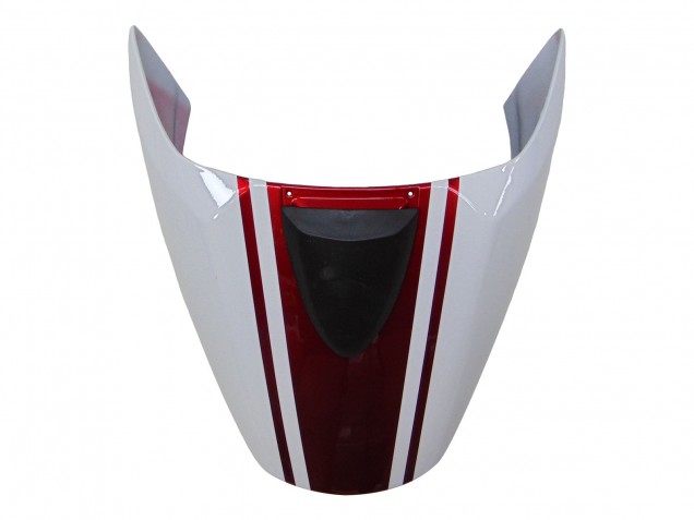 Billigste Ducati Monster 696 796 1100 1100S Motorrad Verkleidung 2008-2012 - Weiss Rot Glanzendes Schwarz