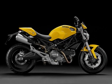 Billigste Ducati Monster 696 796 1100 1100S Motorrad Verkleidung 2008-2012 - Gelb