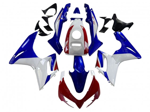 Billigste Honda CBR125R Motorrad Verkleidung 2002-2006 - Weiss Blau Rot