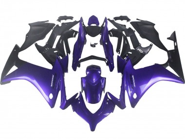 Billigste Honda CBR500R Motorrad Verkleidung 2013-2015 - Lila Blau