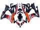 Billigste Honda CBR500R Motorrad Verkleidung 2013-2015 - Orange Weiss Rot Glanzendes Schwarz Repsol 3