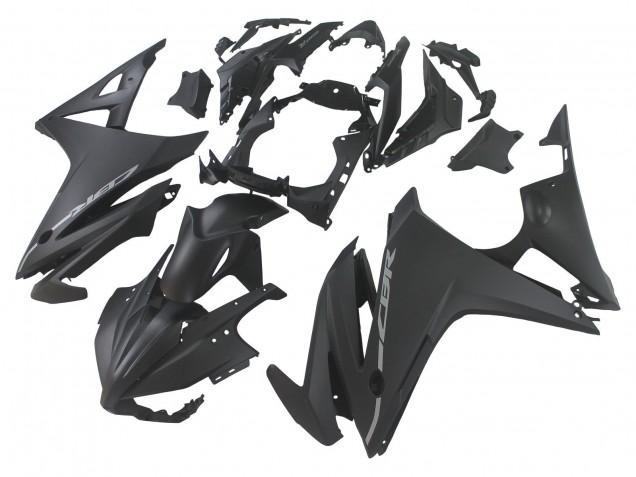 Billigste Honda CBR500R Motorrad Verkleidung 2016-2018 - Matt Schwarz