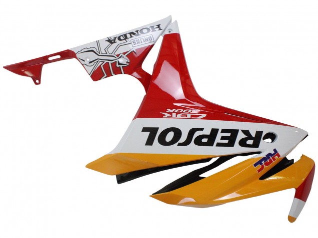 Billigste Honda CBR500R Motorrad Verkleidung 2016-2018 - Gelb Weiss Rot Repsol HRC
