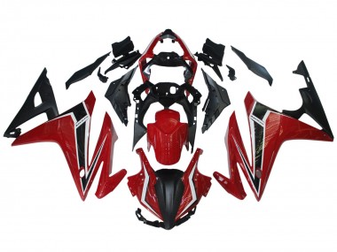 Billigste Honda CBR500R Motorrad Verkleidung 2016-2018 - Rot Weiss Matt Schwarz
