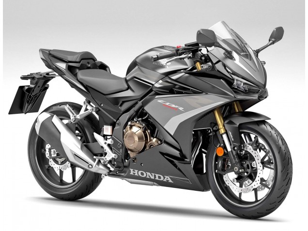 Billigste Honda CBR500R Motorrad Verkleidung 2022-2023 - Silber Grau Matt Schwarz
