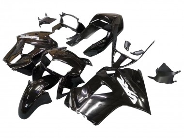 Billigste Honda VFR 800 Motorrad Verkleidung 1998-2001 - Glanzendes Schwarz