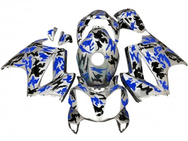 Billigste Honda VFR 800 Motorrad Verkleidung 2002-2013 - Silber Schwarz Blau Camouflage