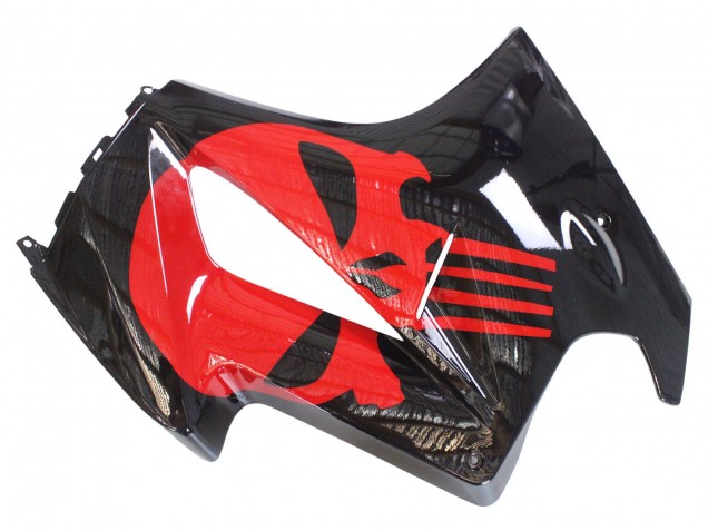 Billigste Honda VFR 800 Motorrad Verkleidung 2002-2013 - Glanzendes Schwarz Rot