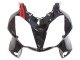 Billigste Honda VFR 800 Motorrad Verkleidung 2002-2013 - Glanzendes Schwarz Rot