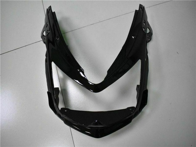 Billigste Kawasaki EX650 Motorrad Verkleidung 2006-2008 - Glanzendes Schwarz Weiss