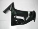 Billigste Kawasaki EX650 Motorrad Verkleidung 2006-2008 - Glanzendes Schwarz Weiss