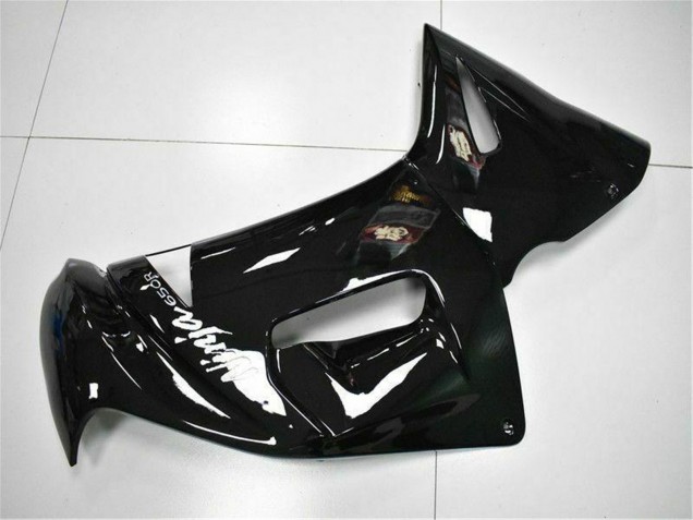 Billigste Kawasaki EX650 Motorrad Verkleidung 2006-2008 - Glanzendes Schwarz Weiss