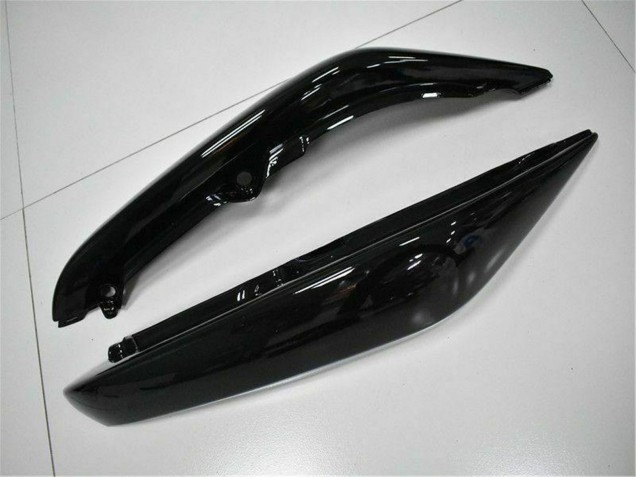 Billigste Kawasaki EX650 Motorrad Verkleidung 2006-2008 - Glanzendes Schwarz Weiss
