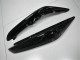 Billigste Kawasaki EX650 Motorrad Verkleidung 2006-2008 - Glanzendes Schwarz Weiss