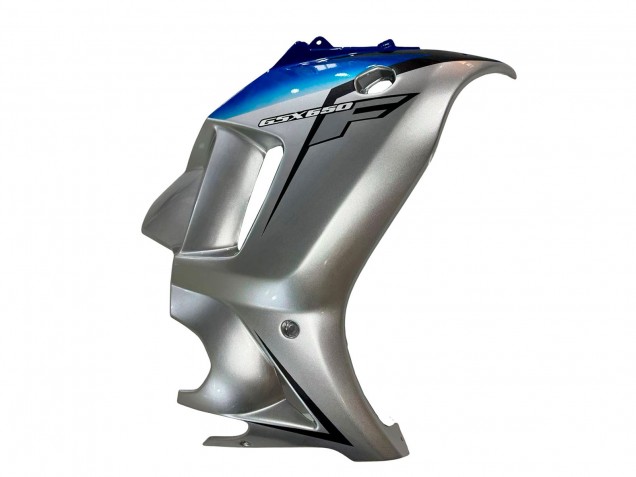 Billigste Suzuki GSX650F Motorrad Verkleidung 2008-2013 - Silber Blau