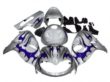 Billigste Suzuki TL1000R Motorrad Verkleidung 1998-2003 - Silber Blau
