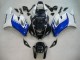 Billigste Honda CBR1000RR Motorrad Verkleidung 2004-2005 - Weiss Blau Glanzendes Schwarz Fireblade