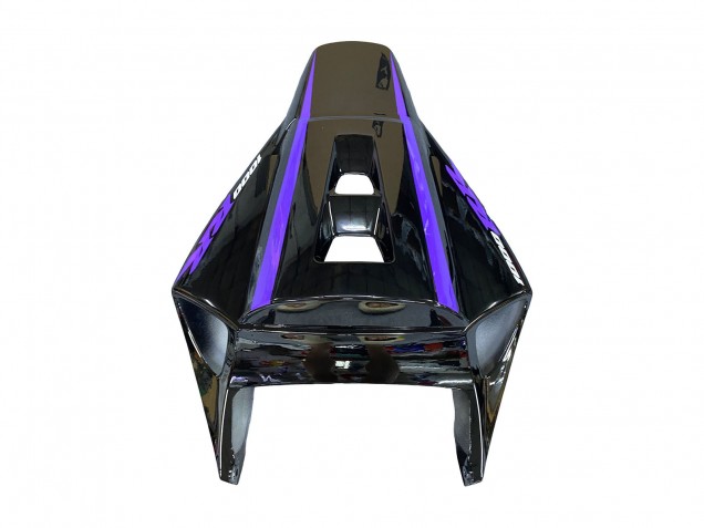 Billigste Honda CBR1000RR Motorrad Verkleidung 2004-2005 - Glanzendes Schwarz Lila Streifen