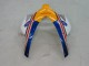 Billigste Honda CBR1000RR Motorrad Verkleidung 2004-2005 - Weiss Blau Gold Rothmans