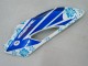 Billigste Honda CBR1000RR Motorrad Verkleidung 2004-2005 - Weiss Blau Schnee Nastro Azzurro 46