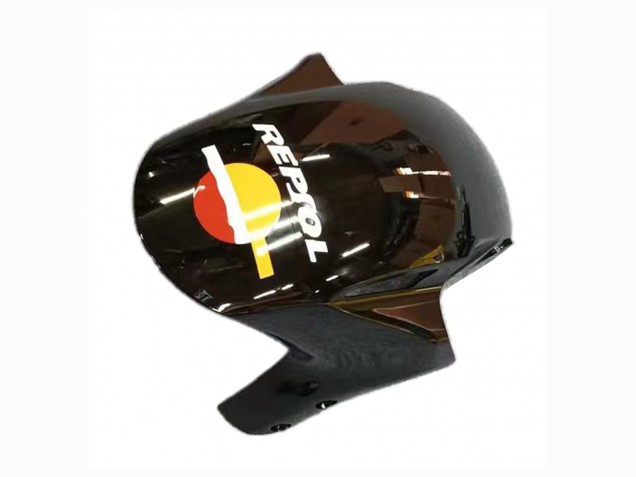 Billigste Honda CBR1000RR Motorrad Verkleidung 2004-2005 - Gelb Orange Glanzendes Schwarz Repsol Rossi 46