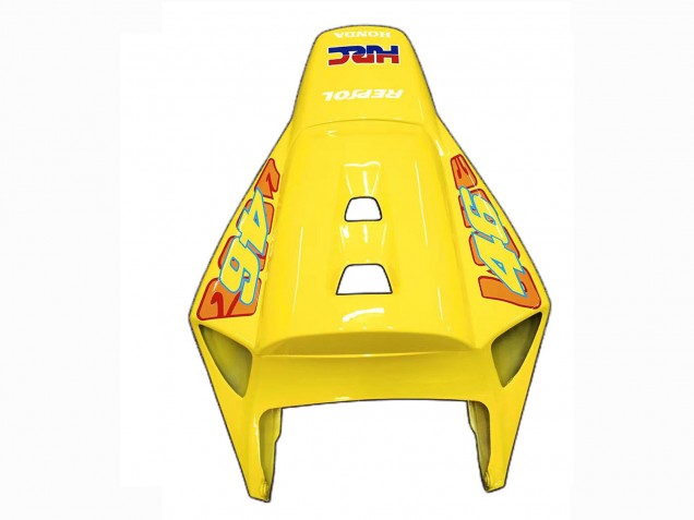 Billigste Honda CBR1000RR Motorrad Verkleidung 2004-2005 - Gelb Orange Glanzendes Schwarz Repsol Rossi 46