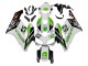 Billigste Honda CBR1000RR Motorrad Verkleidung 2004-2005 - Weiss Grun Glanzendes Schwarz Hannspree 52