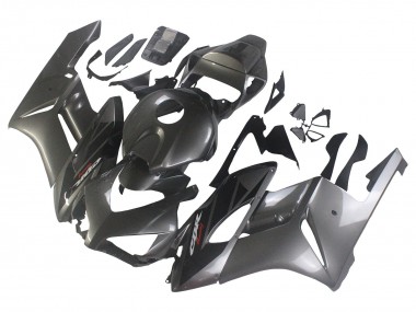 Billigste Honda CBR1000RR Motorrad Verkleidung 2004-2005 - Glanzendes Grau Glanzendes Schwarz