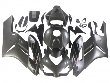 Billigste Honda CBR1000RR Motorrad Verkleidung 2004-2005 - Glanzendes Grau Glanzendes Schwarz