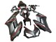 Billigste Honda CBR1000RR Motorrad Verkleidung 2004-2005 - Glanzendes Schwarz Glanzendes Grau Rot Streifen