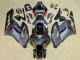 Billigste Honda CBR1000RR Motorrad Verkleidung 2004-2005 - Glanzendes Schwarz Glanzendes Grau Rot Streifen