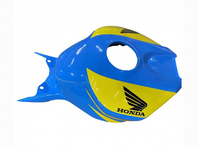 Billigste Honda CBR1000RR Motorrad Verkleidung 2004-2005 - Blau Gelb Glanzendes Schwarz