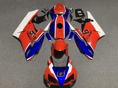 Billigste Honda CBR1000RR Motorrad Verkleidung 2004-2005 - Weiss Rot Blau 6