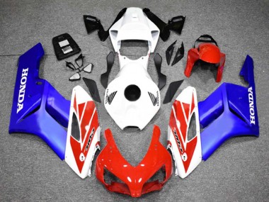 Billigste Honda CBR1000RR Motorrad Verkleidung 2004-2005 - Weiss Rot Blau